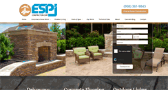 Desktop Screenshot of espjconstruction.com